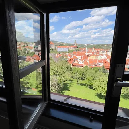 Castle-view In Český Krumlov